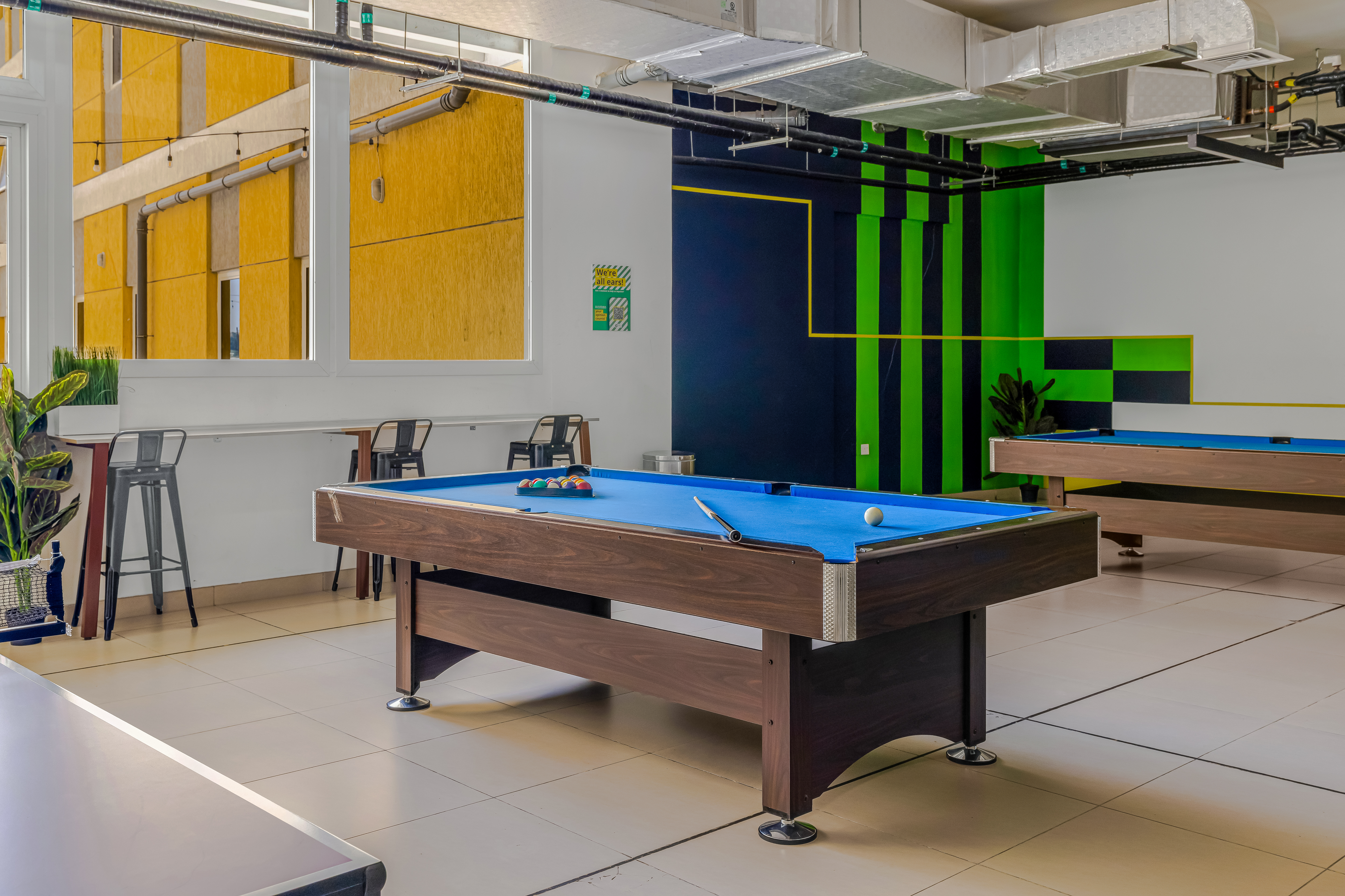 Makaan lounge area